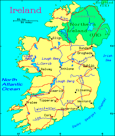 Map of the trip